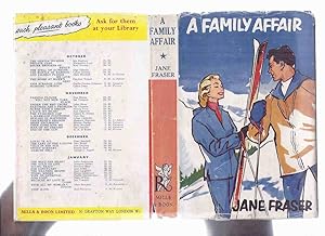 A Family Affair ---by Jane Fraser -a Signed Copy ( Rosamunde Pilcher )