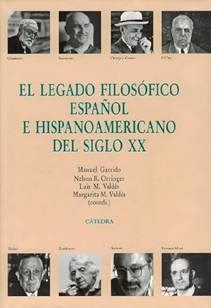 Seller image for Legado filosfico espaol e hispanoamericano del siglo XX, El. for sale by La Librera, Iberoamerikan. Buchhandlung