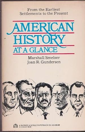 Imagen del vendedor de American History at a Glance. From the earliest settlement to the present. a la venta por La Librera, Iberoamerikan. Buchhandlung