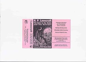 Seller image for The Rats in the Walls and The Outsider / H P Lovecraft, ( Howard Phillips ) / Necronomicon Press / Read - Performed By Erik Bauersfeld - Audio Cassette ( Approx. 60 Minutes ) for sale by Leonard Shoup