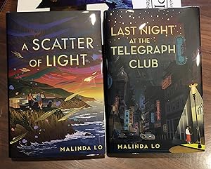 Image du vendeur pour A Scatter of Light, Last Night at the Telegraph Club - SIGNED ILLUMICRATE LTD ED HARDBACK SET! mis en vente par Barsoom Books