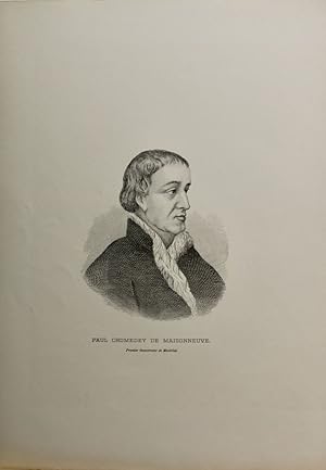 (Gravure) Paul Chomedy de Maisonneuve, premier gouverneur de Montréal