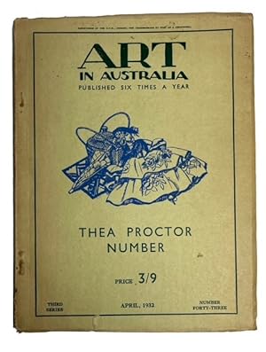 Image du vendeur pour Art in Australia. Third Series, Number 43. (April, 1932) mis en vente par McBlain Books, ABAA