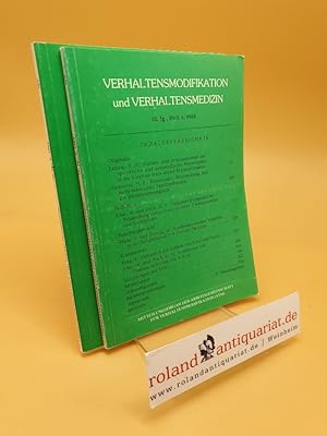 Seller image for Verhaltensmodifikation und Verhaltensmedizin ; 10. Jahrgang, Heft 3-4, 1989 ; (2 Bnde) for sale by Roland Antiquariat UG haftungsbeschrnkt
