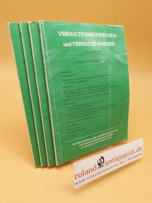 Seller image for Verhaltensmodifikation und Verhaltensmedizin ; 15. Jahrgang, Heft 1-4 1994 ; (4 Bnde) for sale by Roland Antiquariat UG haftungsbeschrnkt