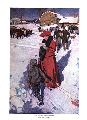 Seller image for The Valentine, Color Illustration for sale by Legacy Books II