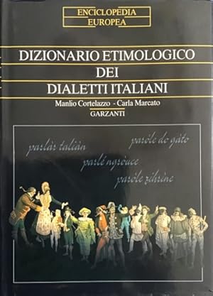 Imagen del vendedor de Dizionario etimologico dei dialetti italiani. a la venta por FIRENZELIBRI SRL