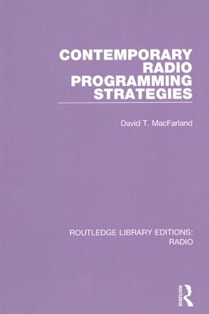 Immagine del venditore per Contemporary Radio Programming Strategies venduto da GreatBookPricesUK
