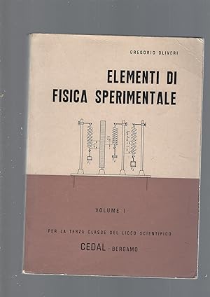 ELEMENTI DI FISICA SPERIMENTALE, vol I