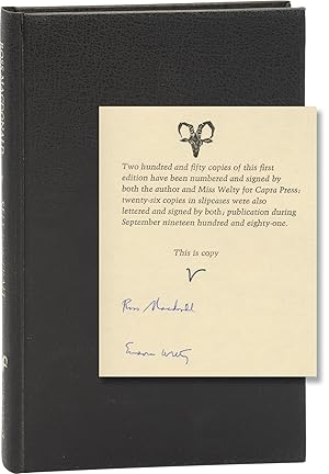 Bild des Verkufers fr Self-Portrait: Ceaselessly Into the Past (First Edition, one of 26 hand lettered copies signed by Ross Macdonald and Eudora Welty) zum Verkauf von Royal Books, Inc., ABAA