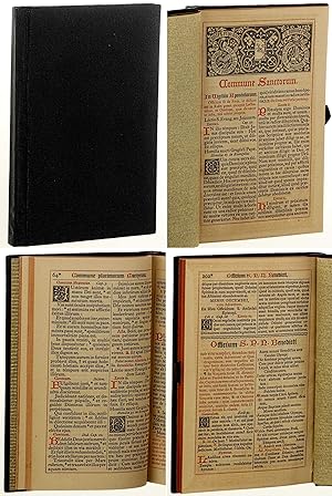 Breviarium Monasticum. (Teilabdruck). [Pauli V. jussu editum, Urbani VIII. et Leonis XIII. auctor...
