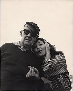 Bild des Verkufers fr The Horse Soldiers (Original photograph of John Ford and China Machado on the set of the 1959 film) zum Verkauf von Royal Books, Inc., ABAA