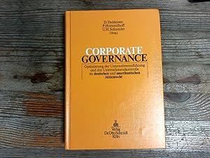 Image du vendeur pour Corporate Governance: Optimierung der Unternehmensfhrung und der Unternehmenskontrolle im deutschen und amerikanischen Aktienrecht. mis en vente par Antiquariat Bookfarm