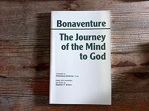 Bild des Verkufers fr The Journey of the Mind to God. (Hackett Classics). zum Verkauf von Antiquariat Bookfarm