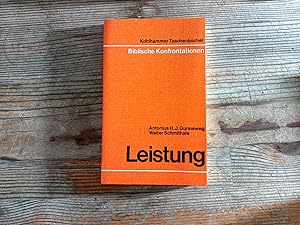 Imagen del vendedor de Leistung. (Urban-Kohlhammer Taschenbcher Biblische Konfrontationen). a la venta por Antiquariat Bookfarm