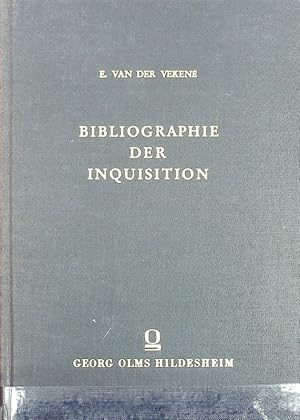 Seller image for Bibliographie der Inquisition. Ein Versuch. for sale by Antiquariat Bookfarm