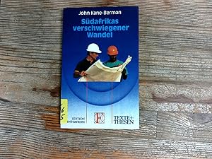 Seller image for Sdafrikas verschwiegener Wandel. for sale by Antiquariat Bookfarm