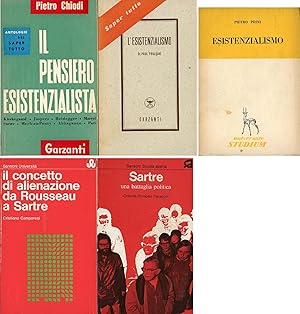 Bild des Verkufers fr Il pensiero esistenzialista zum Verkauf von Studio Bibliografico Marini