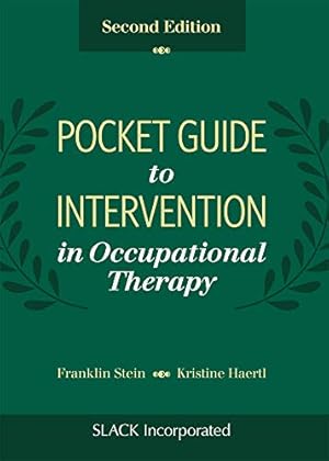 Seller image for Pocket Guide to Intervention in Occupational Therapy [Soft Cover ] for sale by booksXpress