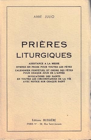 Seller image for Prires liturgiques for sale by deric