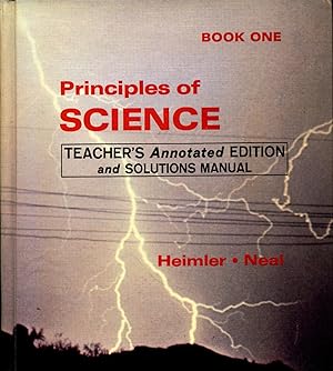 Bild des Verkufers fr Principles of Science Book One Teachers annotated Edition and solutions Manual zum Verkauf von avelibro OHG