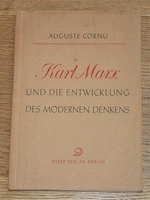 Karl Marx und die Entwicklung des Modernen Denkens.