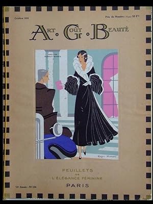 ART GOÛT BEAUTE n°134 1931 - MODE, POIRET, PATOU, MOLYNEUX, LE CORBUSIER