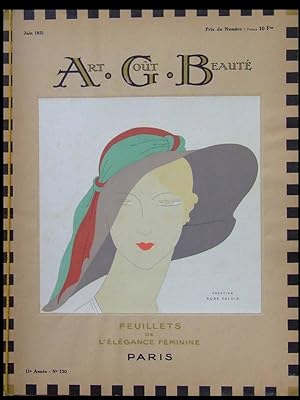 ART GOÛT BEAUTE n°130 1931 - MODE, POIRET, PATOU, MOLYNEUX, PIERRE CHAREAU