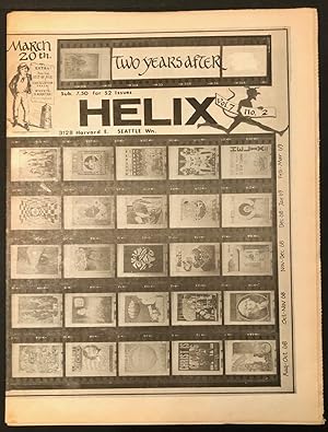 Immagine del venditore per Helix Vol. VII No. 2 March 20, 1969: Second Anniversary Issue Featuring a Montage of Covers to Date; Victor Steinbrueck on Saving the Pike Place Market venduto da Long Brothers Fine & Rare Books, ABAA