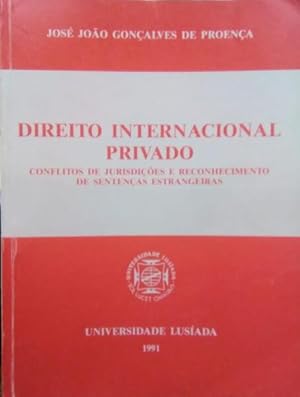 DIREITO INTERNACIONAL PRIVADO.