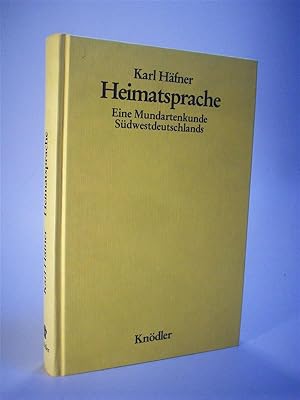 Seller image for Heimatsprache. Eine Mundartenkunde Sdwestdeutschlands.Reprint der Ausgabe von 1951. for sale by Adalbert Gregor Schmidt