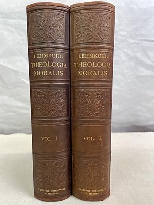 Imagen del vendedor de Theologia Moralis. Volume I und 2. Editio Unecima. Vol.: 1 Theologiam Moralem Generalem; Vol.: 2 Theologiae Moralis Specialis. a la venta por Antiquariat Bler