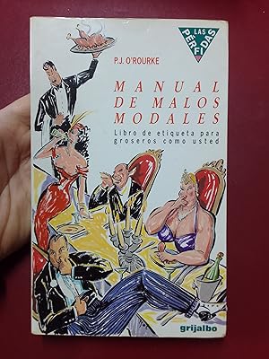 Seller image for Manual de malos modales for sale by Librera Eleutheria