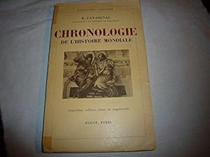 Imagen del vendedor de Chronologie de l'histoire mondiale. a la venta por JLG_livres anciens et modernes