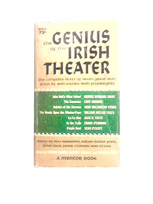 Bild des Verkufers fr The Genius of the Irish Theater zum Verkauf von World of Rare Books