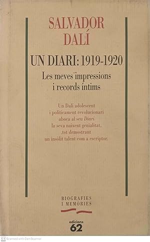 Un diari: 1919-1920. Les meves impressions i records íntims