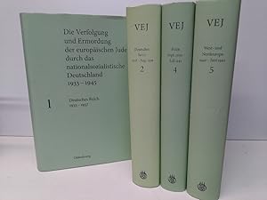 Bild des Verkufers fr Die Verfolgung und Ermordung der europischen Juden durch das nationalsozialistische Deutschland 1933-1945. [Bd. 1: Wolf Gruner: Deutsches Reich 1933-1937. Bd. 2: Susanne Heim: Deutsches Reich 1938 - August 1939. 4: Klaus-Peter Friedrich: Polen September 1939-Juli 1941.; 5: Katja Happe, Michael Mayer, Maja Peers: West- und Nordeuropa 1940-Juni 1942.] zum Verkauf von Antiquariat Langguth - lesenhilft