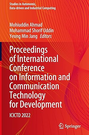 Seller image for Proceedings of International Conference on Information and Communication Technology for Development for sale by moluna