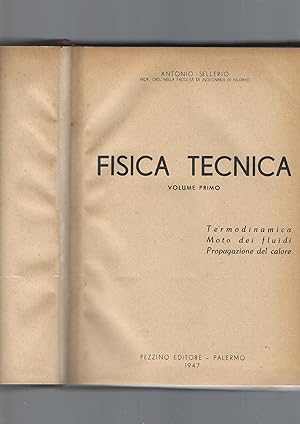 FISICA TECNICA, vol I