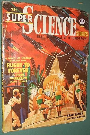 Bild des Verkufers fr Super Science Stories The Big Book of Science Fiction November 1950 Vol. 7 No. 3 zum Verkauf von biblioboy