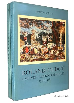 Image du vendeur pour Roland Oudot - L'oeuvre lithographique, Band I [1] und II [2] (beide Bnde) : Introduction de Henri Troyat mis en vente par exlibris24 Versandantiquariat