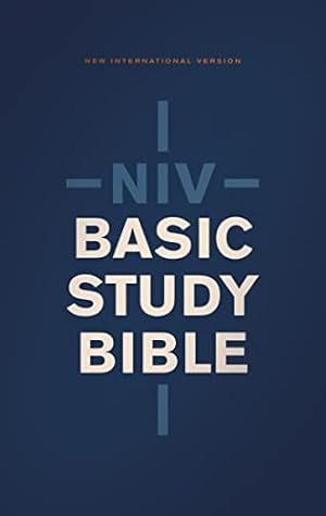 Immagine del venditore per NIV, Basic Study Bible, Economy Edition, Paperback, Blue, Red Letter by Zondervan [Paperback ] venduto da booksXpress