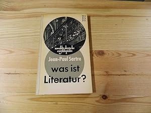 Bild des Verkufers fr Was ist Literatur? zum Verkauf von Versandantiquariat Schfer