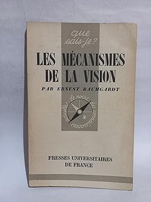 Bild des Verkufers fr Les Mcanismes de la Vision zum Verkauf von Libros de Ultramar Alicante