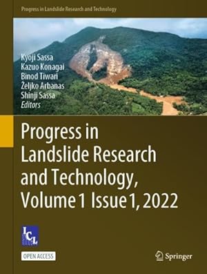 Imagen del vendedor de Progress in Landslide Research and Technology 2022 a la venta por GreatBookPrices