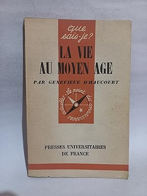 Image du vendeur pour La Vie au Moyen Age mis en vente par Libros de Ultramar Alicante