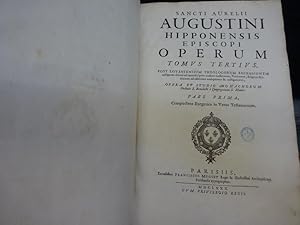 Sancti Aurelii Augustini Hipponensis Episcopi Operum.Post Lovaniensium Theologiorum recensionem c...