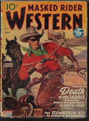 Seller image for MASKED RIDER WESTERN: July 1945 for sale by Books from the Crypt