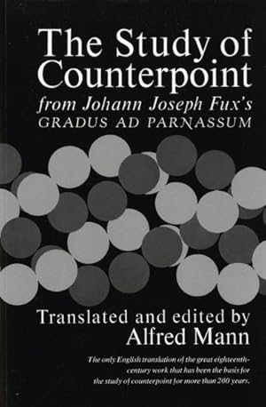 Imagen del vendedor de Study of Counterpoint a la venta por GreatBookPrices