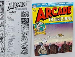 Image du vendeur pour Arcade: the comics revue #3, Fall 1975: Zippy the Pinhead signed by Bill Griffith and signed by Spiegelman mis en vente par Bolerium Books Inc.